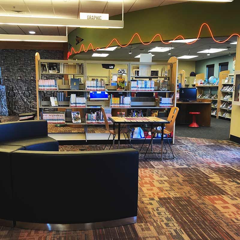 Hudson-Public-Library-Young-Adult-Section