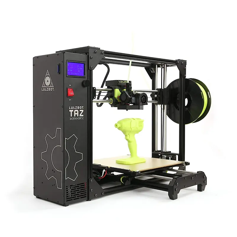 Lulzbot TAZ 3D Printer now available to use at the Hudson Public Library Create HQ Makerspace