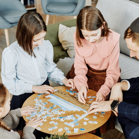 Family Puzzle Race