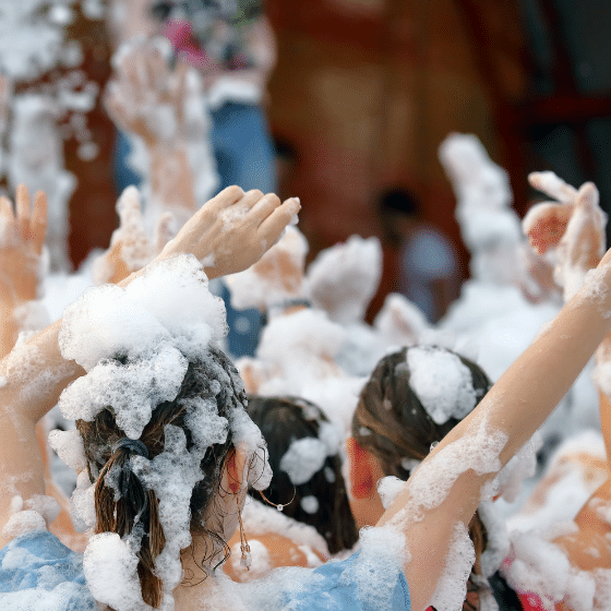Foam Party!