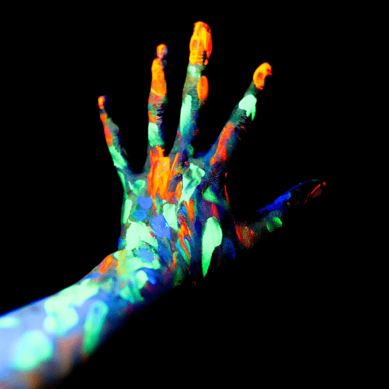 Blacklight Painting Night